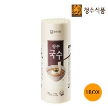 청수식품 [청수식품] 청수 국수 15인분(원통 두루마리) 1.5kg x 10통, 단품