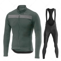 자전거 상의 라이딩복 2023 Map 팀 가을 사이클링 저지 세트 긴팔 자전거 의류 MTB Maillot 유니폼 Bib