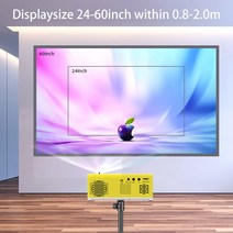 최신형 게임프로젝터 4k HDMI 미니빔 게임용 프로젝터 무선 엔터테인먼트 휴대 전화 홈 미니 4pcs PS3 P, [01] US Plug