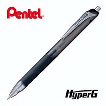 pentel Hyper G / 펜텔 하이퍼 G펜 0.7mm 노크식 중성펜 (KL257), 청색  (C)