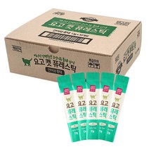요고 퓨레스틱 짜먹는 츄르 고양이간식 12g, 연어&황태, 200개입
