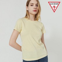 게스 여성 미니로고 베이직 반팔티 YN2K9464