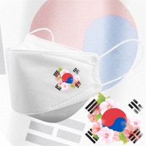 인쇄마스크 25매 대한민국태극기모델 3D입체형 디자인61