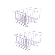 LANYI 다기능 선반랙 2P세트, 화이트+화이트