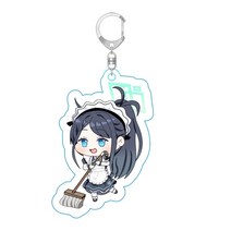 블루 아카이브 텐도 아리스 아크릴 키링 굿즈 열쇠고리, 1개, F