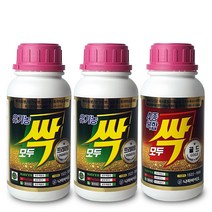 모두싹(녹색)500g 2병+4종복합모두싹(빨강)500g 1병
