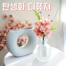 탄생화 디퓨저 선물 세트 4월 탄생화 벚꽃 남자 친구 여자 친구 남사친 여사친 언니 선생님 직장동료 생일선물 집들이선물 결혼선물 실내 디퓨저 실내 방향제 디퓨져, 화이트머스크, 500ml