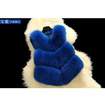 밍크퍼베스트 모피 털 조끼 에코퍼 조끼 여성 겨울 M20