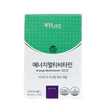리브퓨어 에너지 멀티비타민 포도맛, 180g