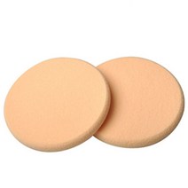 메이크업퍼프 쿠션 퍼프 스펀지 원형 NBR 분첩 2P 본상품, 8개