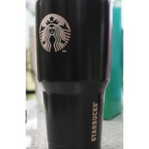 스타벅스 몬스터 대용량 텀블러 910ml 실버에디션, 블랙