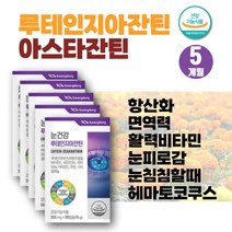 눈뻑뻑할때 약 5개월 프리미엄 눈영양제 지아잔틴 루테인 노안 눈노화 안구건조 안구건강 메리골드금잔화 루테인미니 황반색소 눈관리 눈보호 망막영양제 눈노화 메리골드꽃
