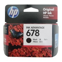 HP 678 잉크 HP3545 HP4645 HP2545 HP3540 HP2546, 흑백