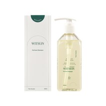 위딘 지성 건성 약산성 두피 모발 퍼퓸 샴푸 500ml, 1개