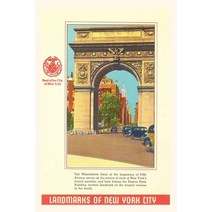 (영문도서) Vintage Journal Landmarks of New York City Washington Arch Paperback, Found Image Press, English, 9781669511977