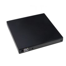 외부 모바일 CD DVD-ROM 드라이브 박스 USB 2.0 SATA 포트 컴퓨터용 노트북 12.7MM 12.7mm