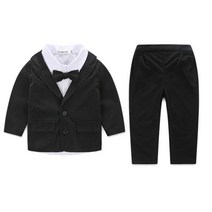 싱글투버튼 유아정장 3종세트 0-24개월 백일 실내복 돌복 북유럽풍 엠케이 등원룩 상하복 주니어