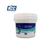 KCC친환경 숲으로 고탄성 균열 크랙보수 퍼티 4L, 화이트(크림)