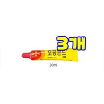 댕이몰 O공본드 노란본드 접착제 공업용 다용도 합성고무 접착제 30ml, 3개