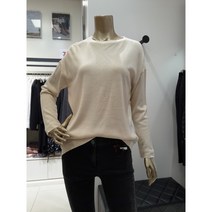 올리비아로렌 여성용 배색 드롭숄더 티셔츠 VOCALWF7321
