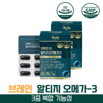 알티지 rtg 고등어 정어리 노르웨이 오메가 3 리 GOED 플라보놀배당체 IFFO 은행잎 추출물 3중 복합 기능성 PTP 개별 포장 휴대성 좋은, 4박스(4개월분)