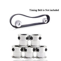 타이밍풀리 GT2 풀리 30 36 40 60 치아 T 5mm 보어 밍 Reprap 3D 프린터 부품 gt2, 10 60T W6 B8