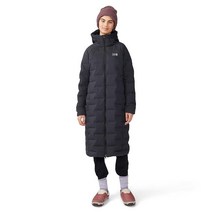 Mountain Hardwear 여성용 스탠다드 스트레치 다운 롱 파카 블랙 XS 658471, Black_X-Large