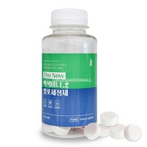 백색마녀 발포 세정제 30정/텀블러 고체형 구연산 과탄산소다 소독 세제, 1개