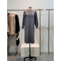 [막스카라] [막스카_라] 터틀넥 배색 니트 원피스 M24QKO325 (P00262628