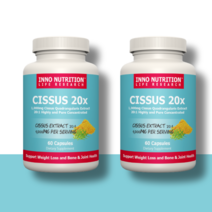 이노뉴트리션 시서스 20X 1000mg 60캡슐 시서스캡슐, 2병