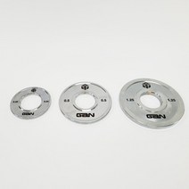 마이홈피트 경량 원판 0.25kg 0.5kg 1.25kg 2개 세트