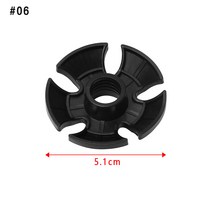 1Pcs 새로운 블랙 노르딕 워킹 폴 트렉 폴 텔레스코픽 Alpenstock Crutch 워킹 스틱 야외 하이킹 액세서리, 6