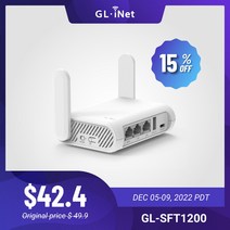 GL. Net Opal(GL-SFT1200) 기가비트 듀얼 밴드 무선 여행 라우터 지원 IPV6 Tor Openwrt 최고의 가치 포, 03 AU Plug