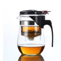 티포트세트 홍차 도자기 티팟 내열 유리 주전자 차 puer 주전자 커피 유리 메이커 차, 750ml