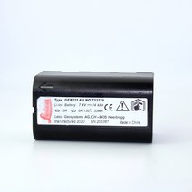 토탈 스테이션 GPS 배터리 라이카 TS02 TPS1200 용 7.4V 4400mah 리튬 이온 GEB221 5 개, 한개옵션0