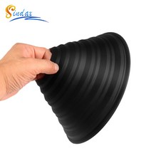 카메라 렌즈캡 랜즈캡 궁극의 렌즈 후드는 반사가없는 사진을 찍습니다. Nikon Pentax 용 비디오 30mm 55mm 실리콘 얼티 메이트 후드 유니버설, 03 S and L