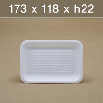 패키지요 스티로폼 사각트레이 23호 1000개, 1개, 1000개입