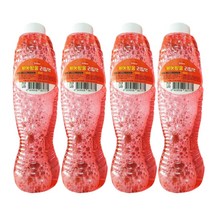 비누방울 용액 리필액 500ml 4개 1세트 스틱 왕비누방울 비누방울 비눗방울 버블스틱 리필액 버블건 어린이선물 야외소풍