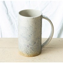 국산 빈티지 핸드메이드 대형 머그컵 카페 신혼부부 큰 도자기 머그잔 760ml, 수묵일자머그