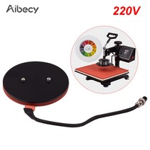 프레스 기 열 불도장 열전사 필름 머그컵전사 다리미 Aibecy 15.5cm/6.1in 열 프레스 플레이트 패드 승화, 01 110V