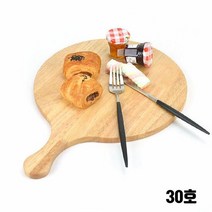 빵도마 원목 빵트레이 피자 서빙보드 30호, 색상:[색상]본상품, 단품