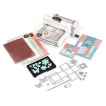 Sizzix 수동 다이 커팅 빅 샷 플러스 스타터 키트, Big Shot Plus, Big Shot Plus Starter Kit