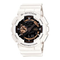 [G-SHOCK] GA-110RG-7ADR 지샥 빅페이스 로즈골드 아날로그-전자 스포츠시계 USN