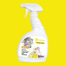강아지 배변 냄새제거 레몬향 탈취제 1000ml 반려견탈취제 강아지살균제 댕냥집사
