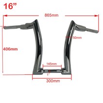 오토바이 12 인치 하이 커스텀 에이프 행거 핸들 바 할리 883 1200 로드 킹 스트라스루 스트리트 파이터 D, 11 16 chrome 1 inch