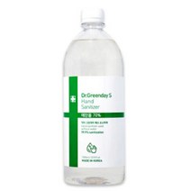 닥터 그린데이 에스 손 소독제 리필용 1000ml x 1개
