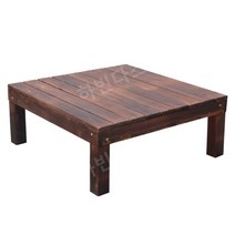 야외 안뜰 발코니 바닥 앵글 평상 조립식 테라스 판자 꾸미기, 길이90x폭90x높이10cm