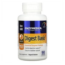 Enzymedica 소화 효소 아밀라제 말타제 90캡슐 1개, 3개
