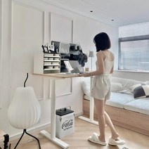 모션데스크 전동 3단 높낮이조절 스탠딩 컴퓨터 책상, 테이블 보드 크기 1.0x0.6 미터, 블랙테이블보드+블랙테이블프레임전동리프트테이블