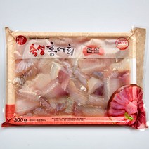 숙성홍어회 대사이즈 모듬살 500gx1개, 단품